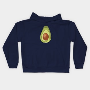 Avocado - Stylized Food Kids Hoodie